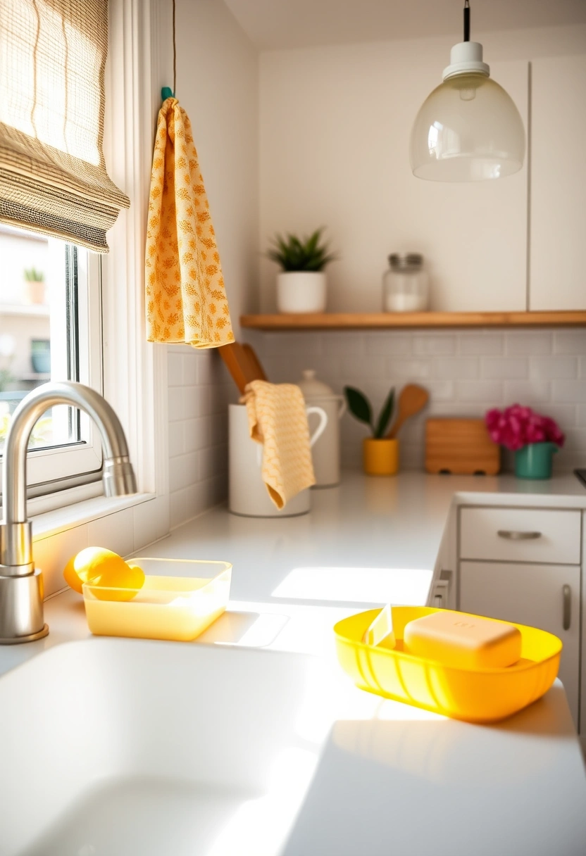 kitchen soap tray ideas 16