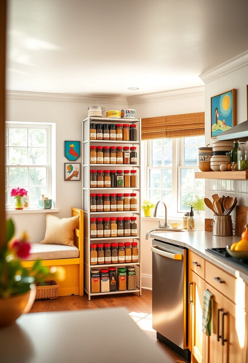 kitchen spice rack ideas 12