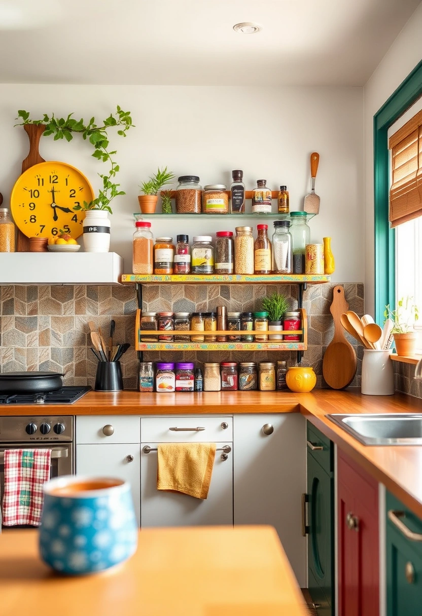 kitchen spice rack ideas 5