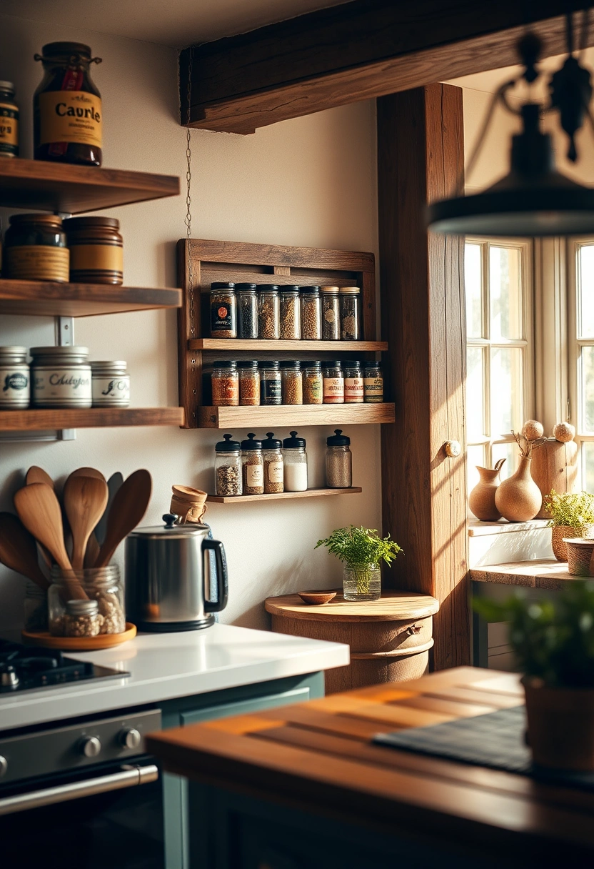 kitchen spices storage ideas 18