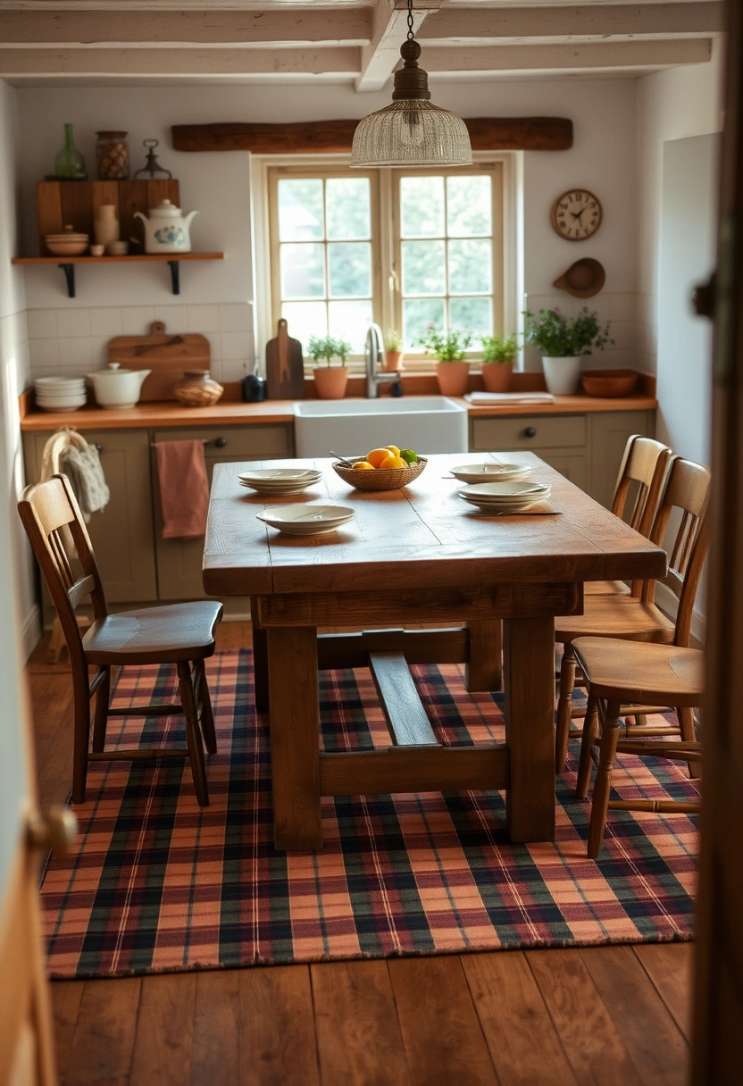 kitchen table rug ideas 10