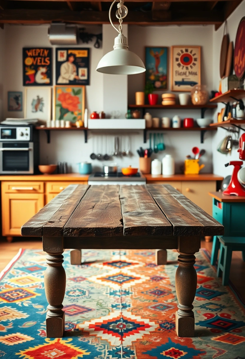 kitchen table rug ideas 13