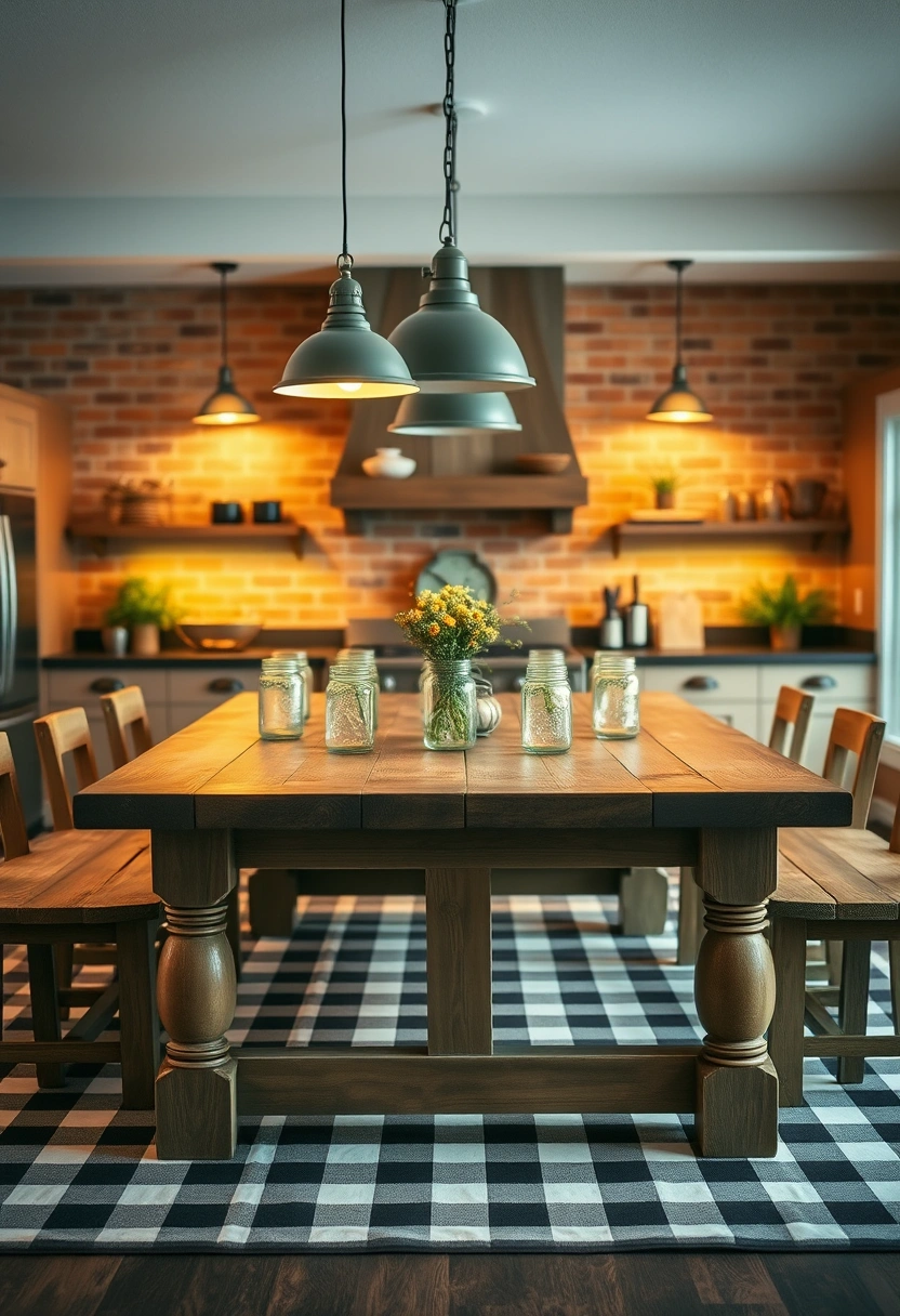kitchen table rug ideas 15