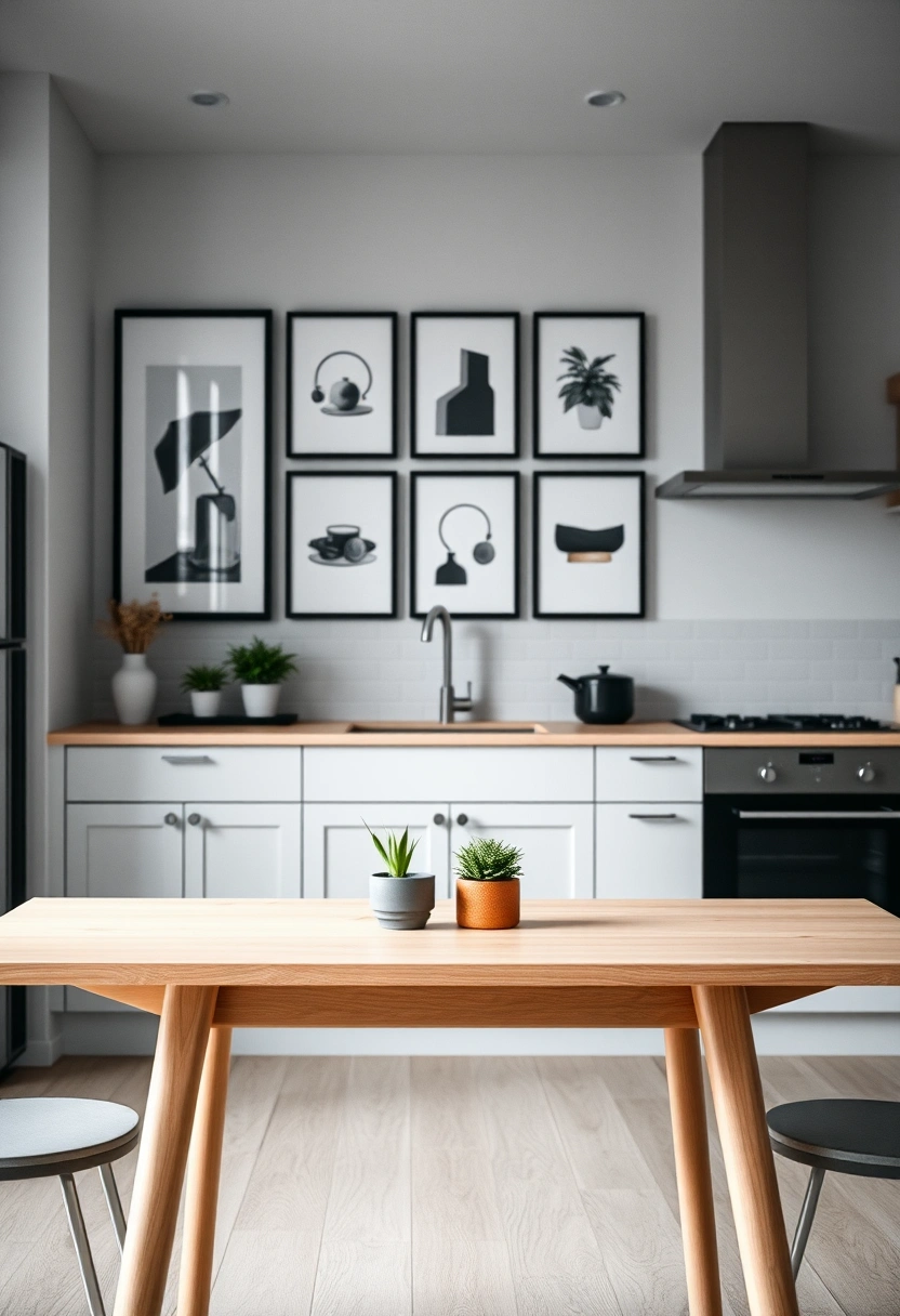 kitchen table wall decor ideas 10