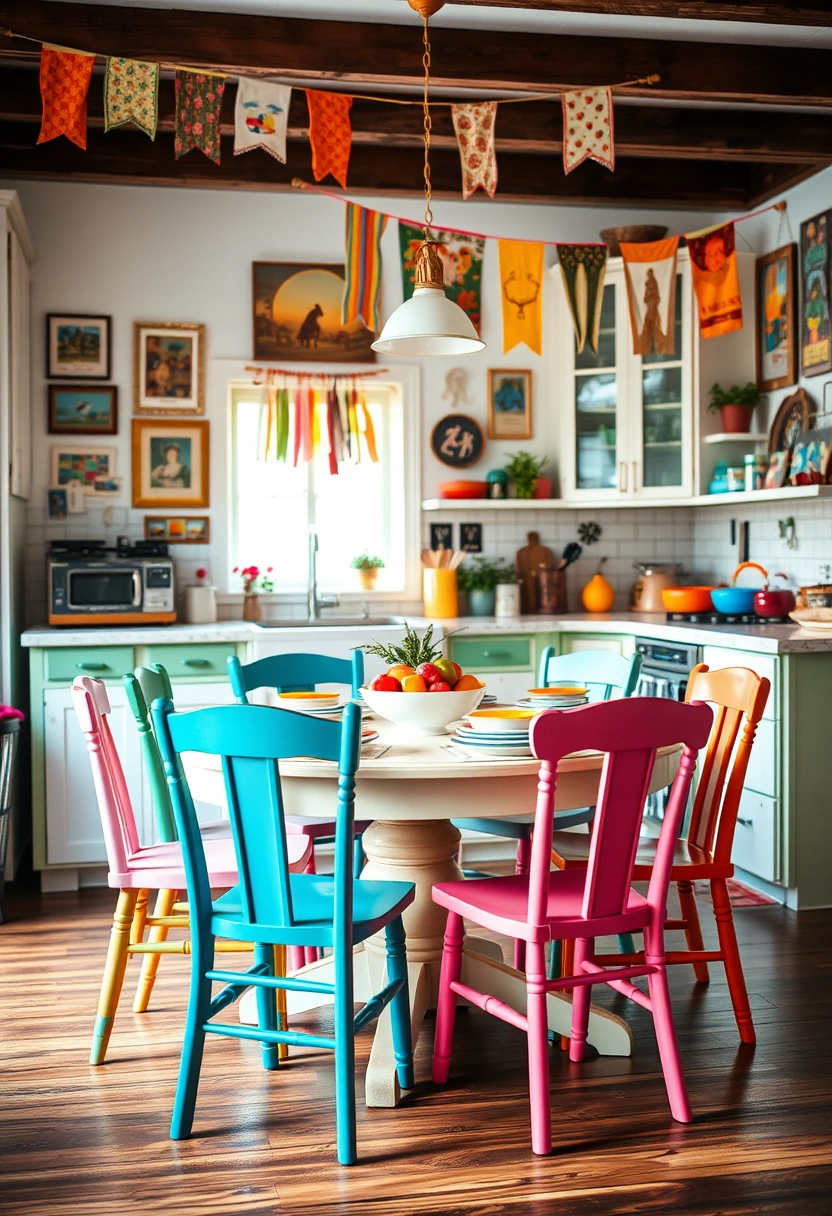 kitchen table wall decor ideas 12