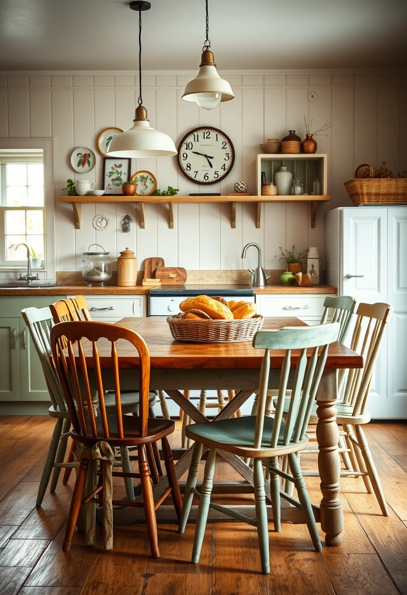 kitchen table wall decor ideas 5