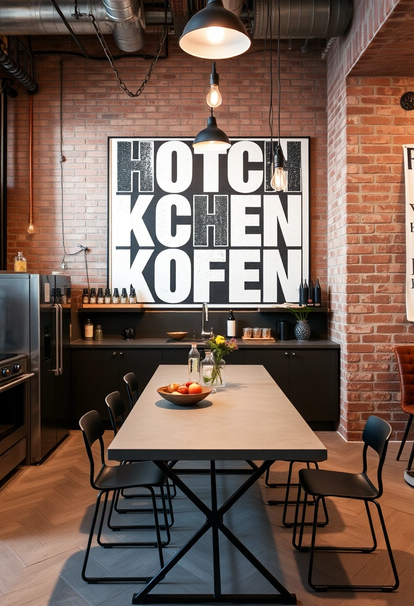 kitchen table wall decor ideas 8