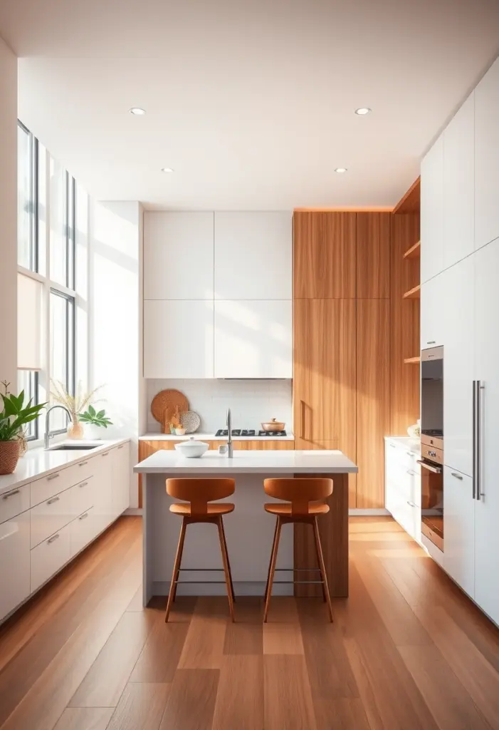 kitchen tall cabinet ideas 1