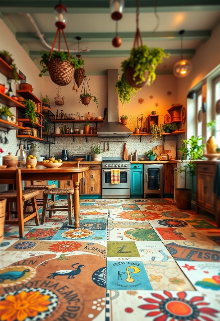 kitchen tile floor ideas 11