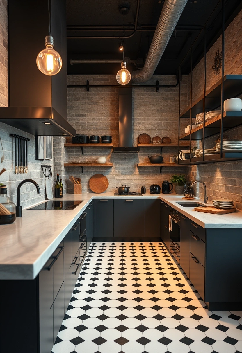 kitchen tile floor ideas 17