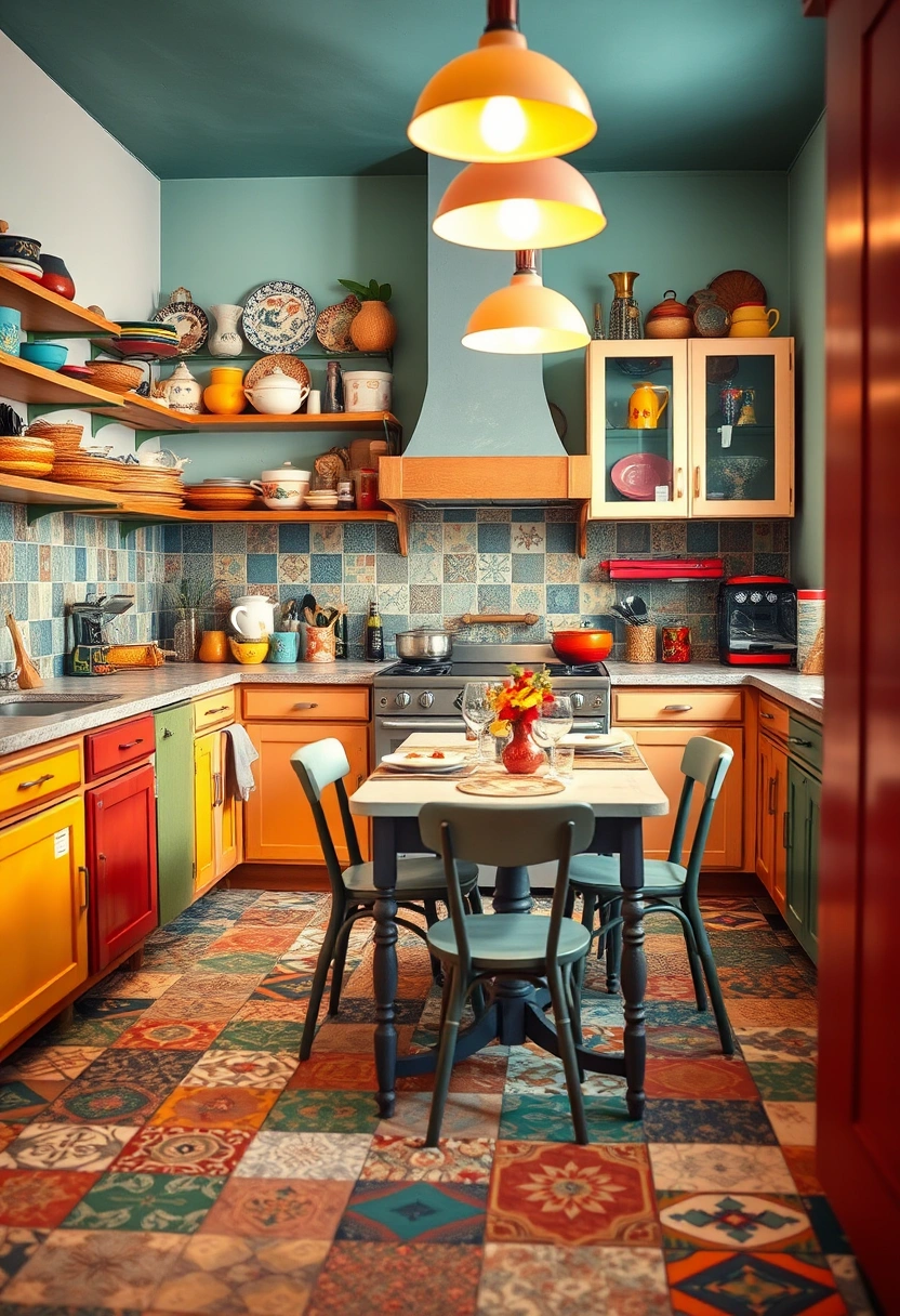 kitchen tile floor ideas 8