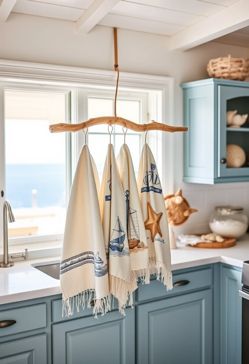 kitchen towels hanging ideas 10