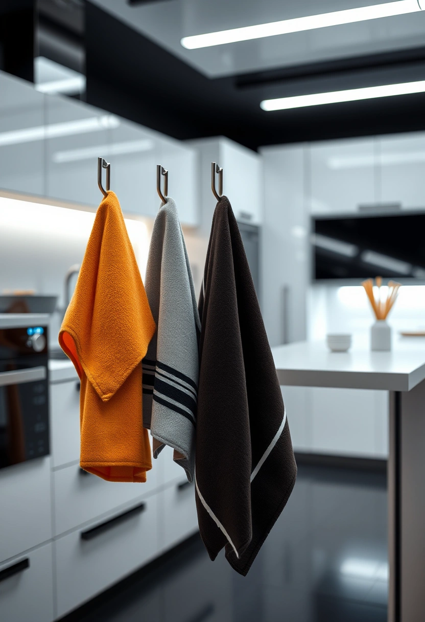 kitchen towels hanging ideas 14