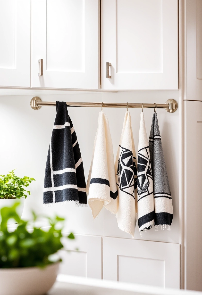 kitchen towels hanging ideas 2