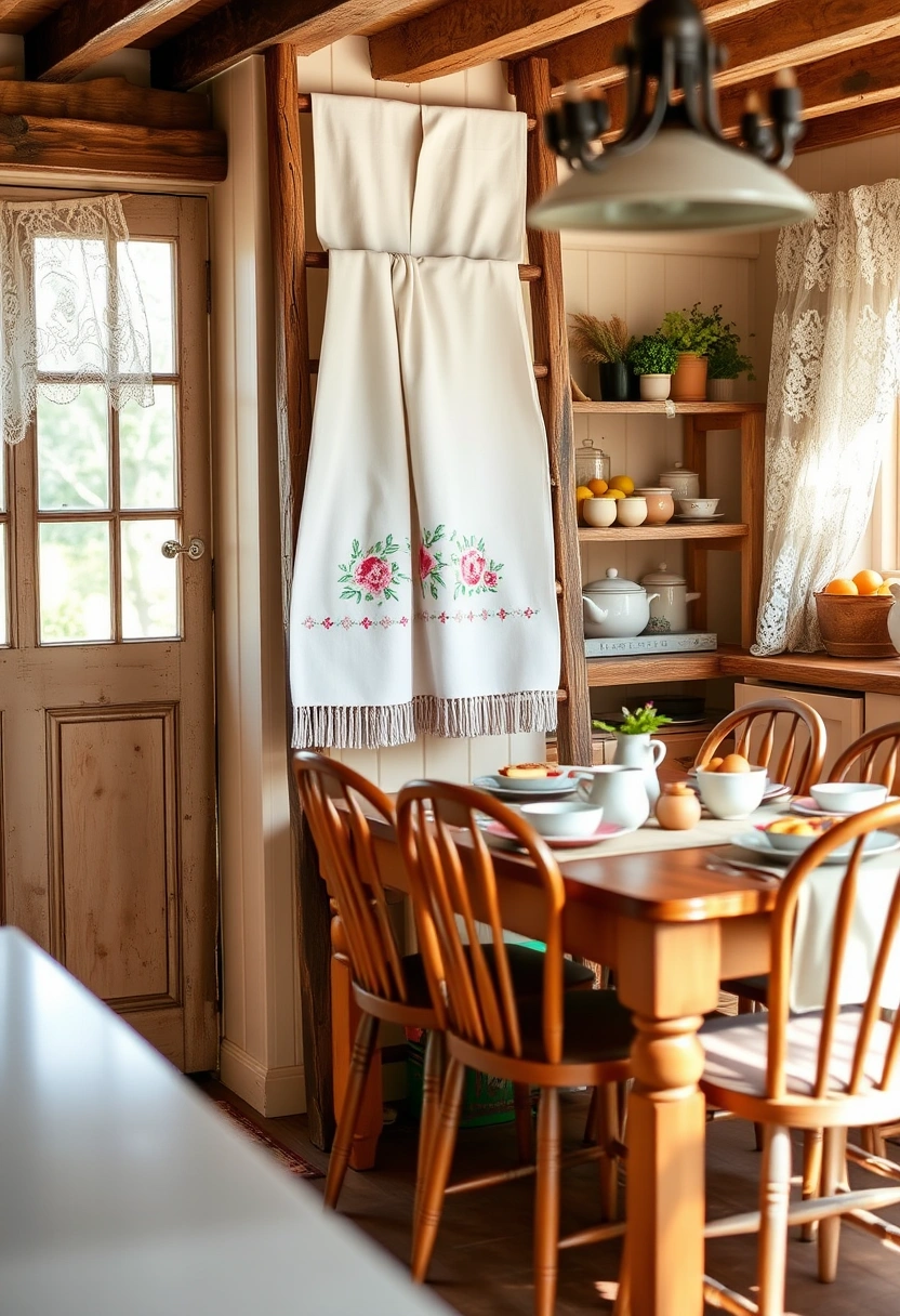 kitchen towels hanging ideas 6