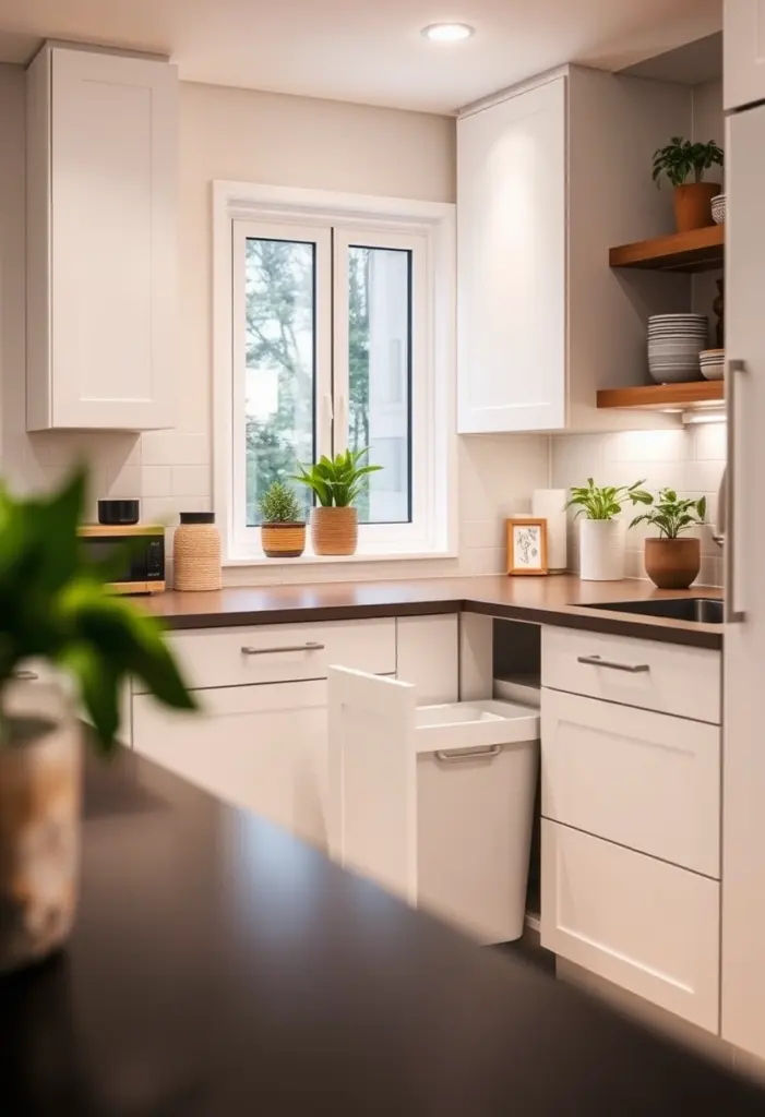 kitchen trash can ideas 1