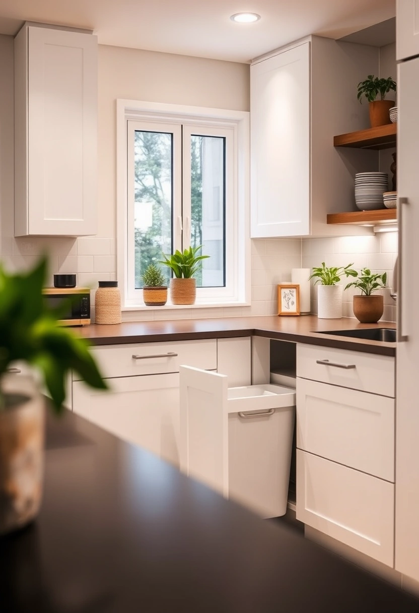 kitchen trash can ideas 1