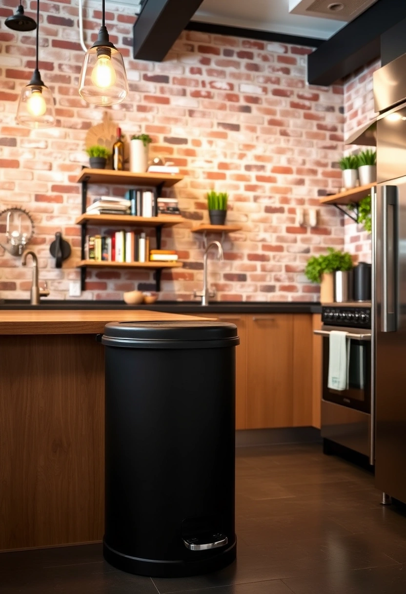 kitchen trash can ideas 10