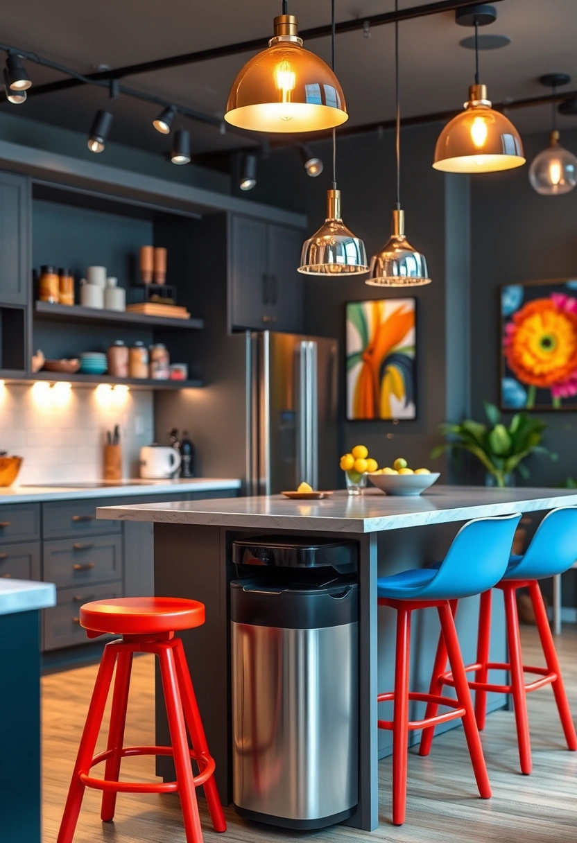 kitchen trash can ideas 12