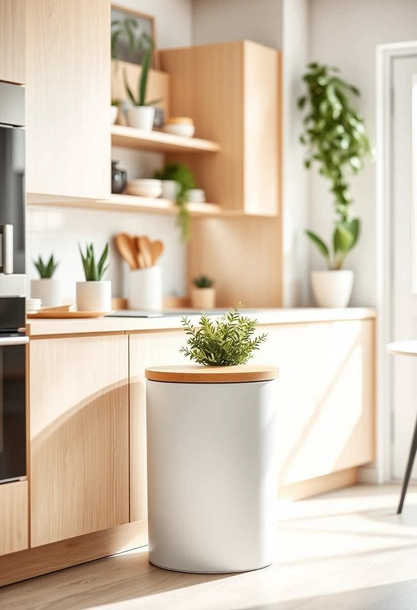 kitchen trash can ideas 13