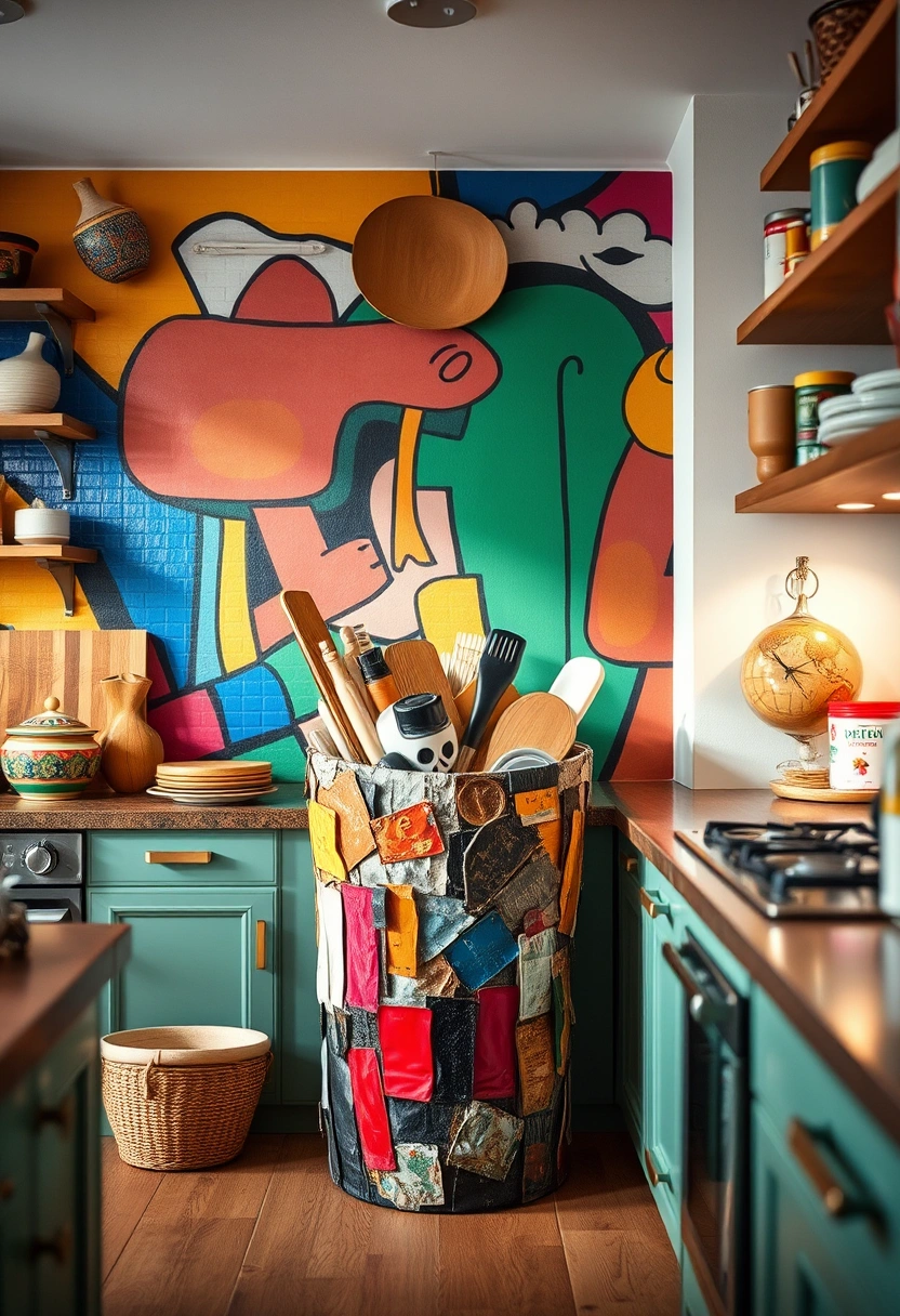 kitchen trash can ideas 15