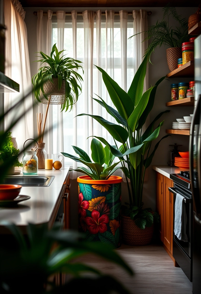 kitchen trash can ideas 16