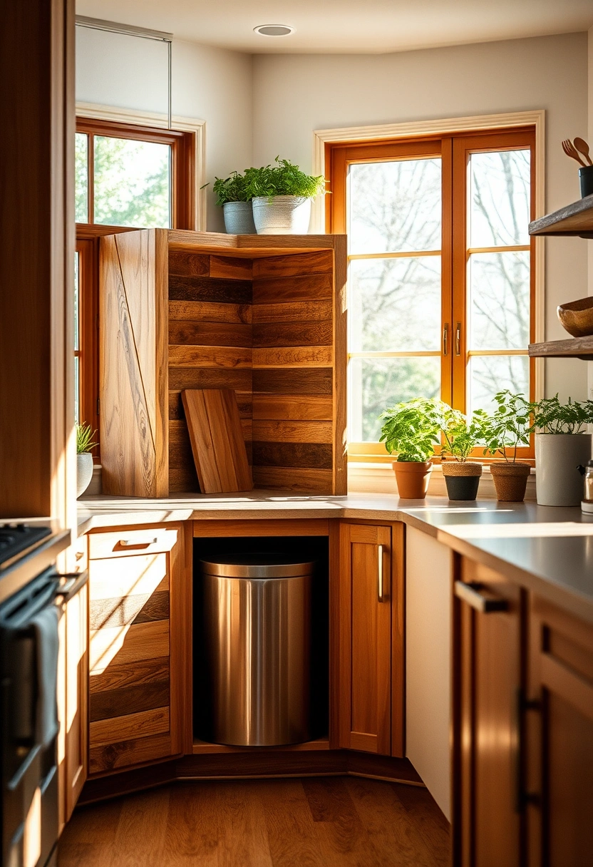 kitchen trash can ideas 2