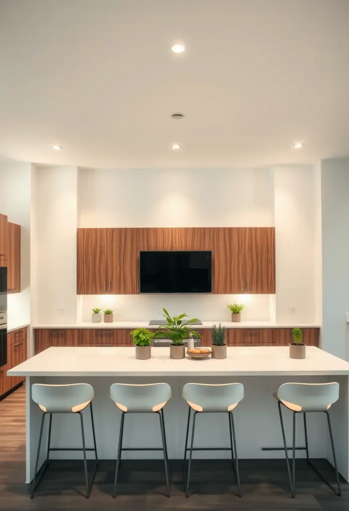 kitchen tv wall ideas 1