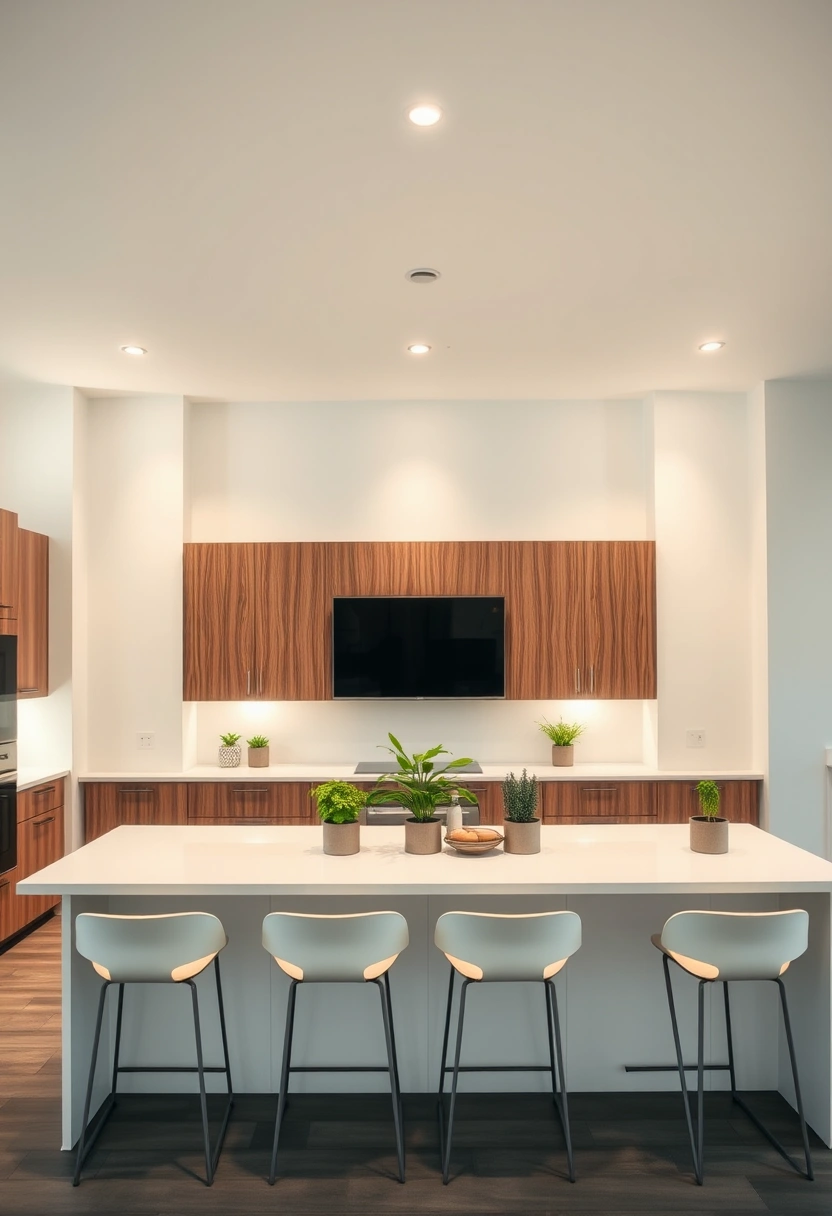 kitchen tv wall ideas 1