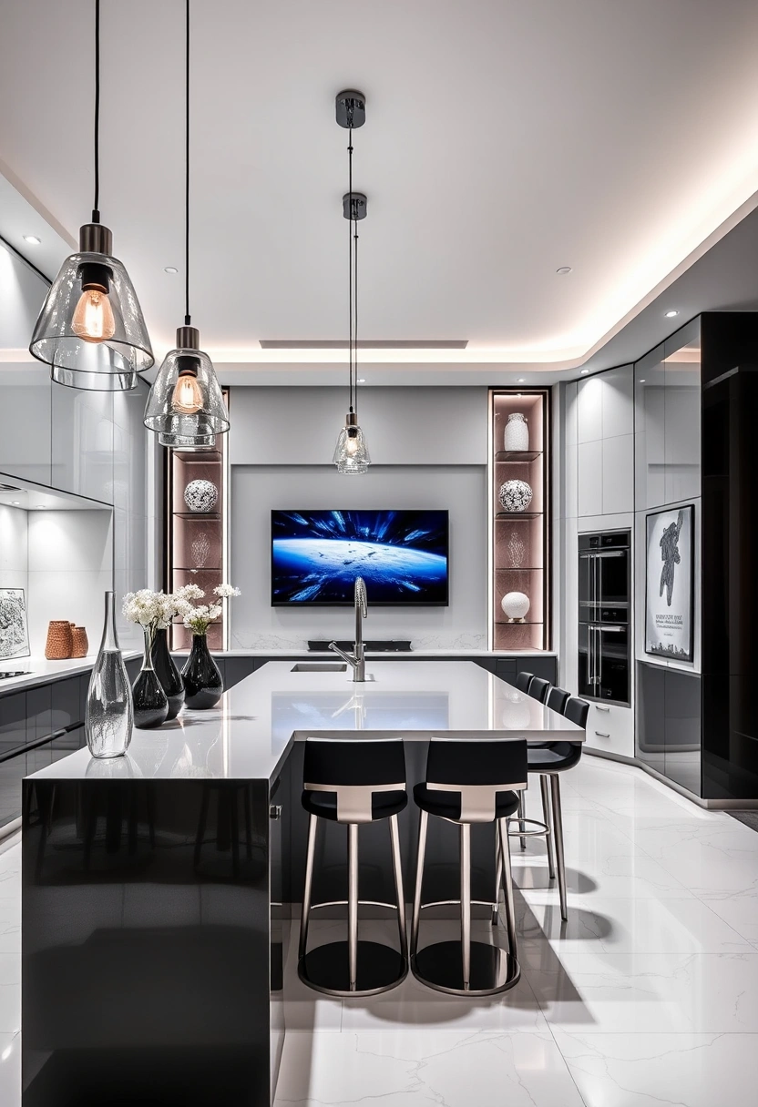 kitchen tv wall ideas 10
