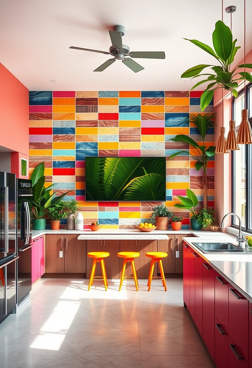 kitchen tv wall ideas 15