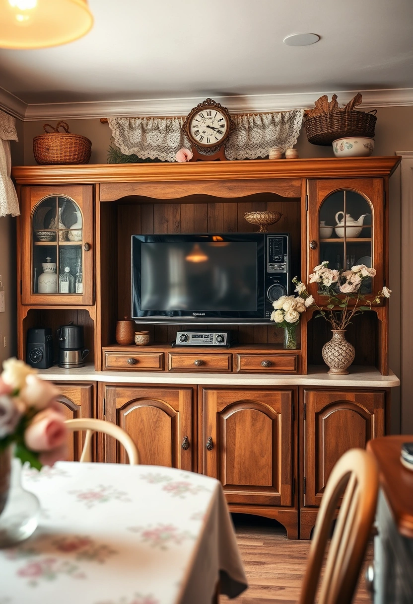 kitchen tv wall ideas 18