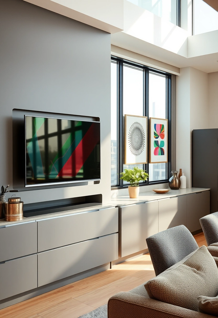 kitchen tv wall ideas 3