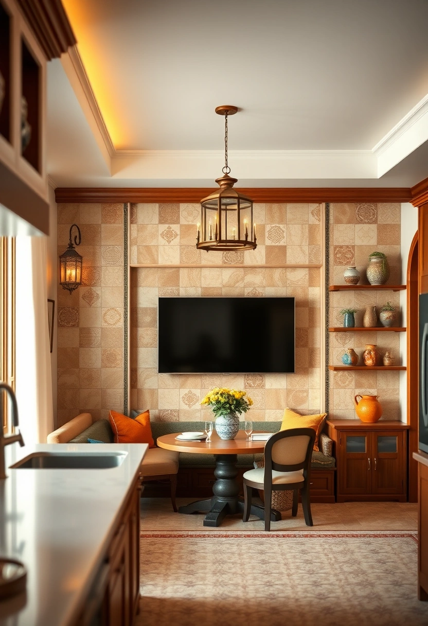 kitchen tv wall ideas 4