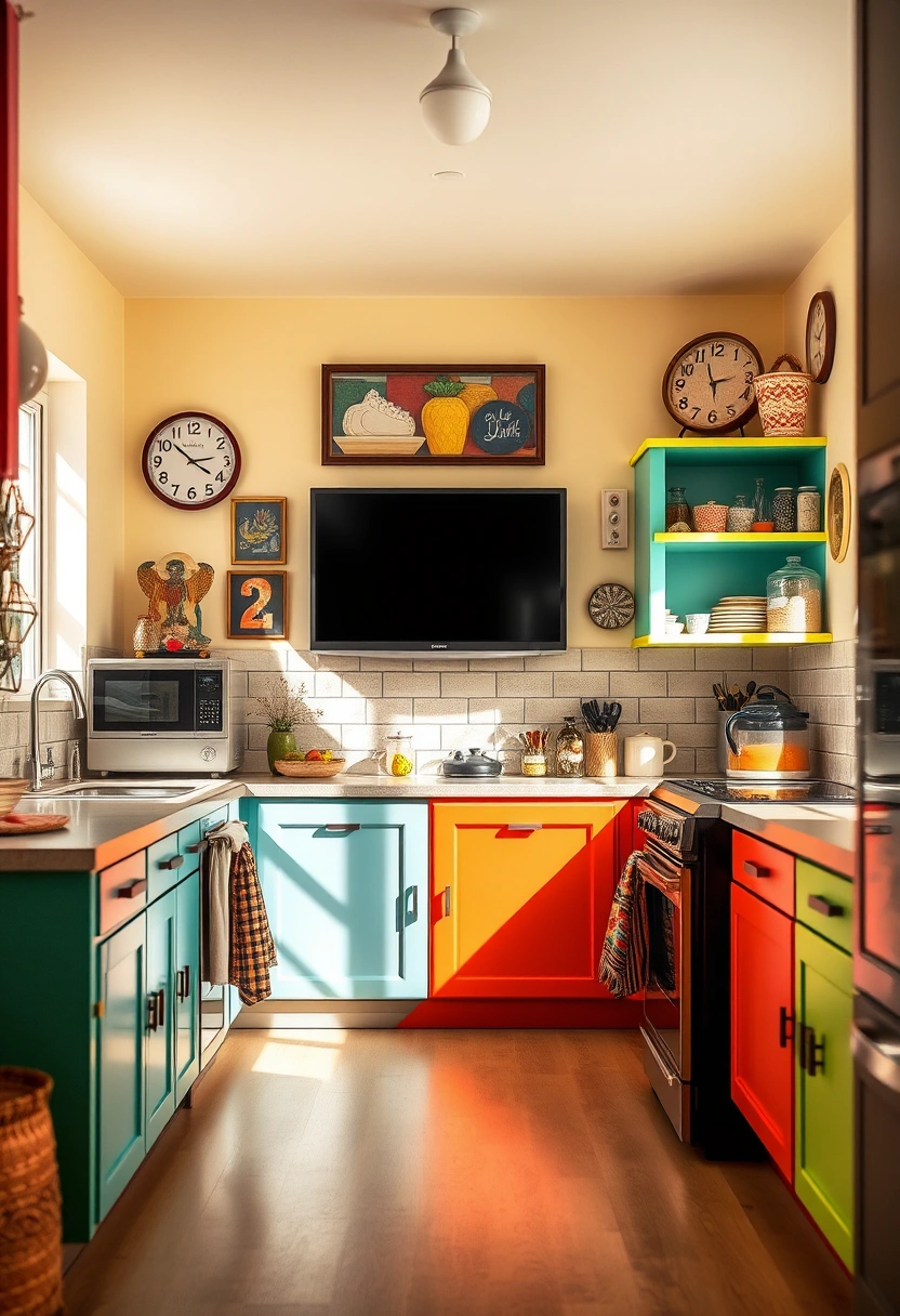 kitchen tv wall ideas 6