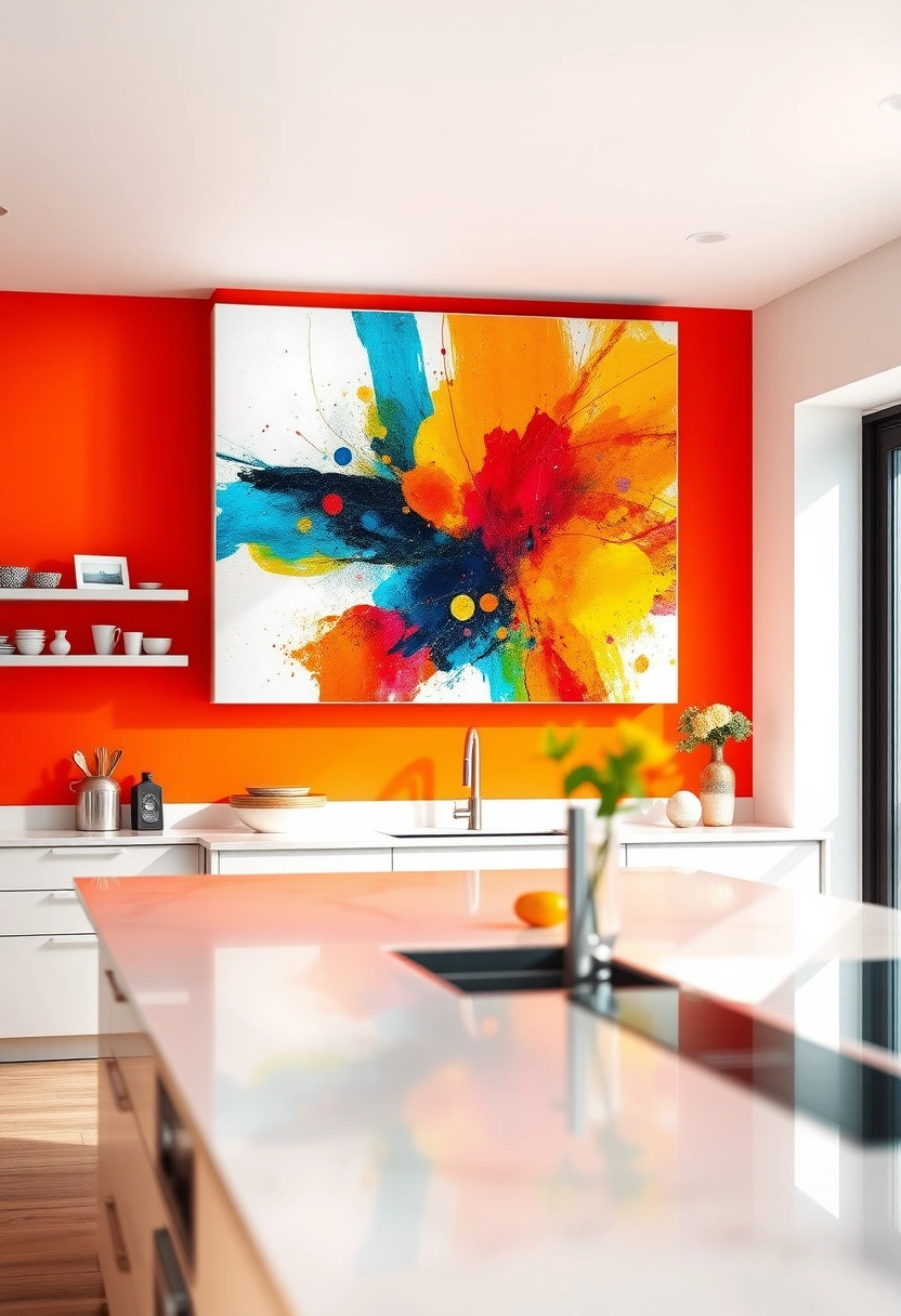 kitchen wall art ideas modern 19