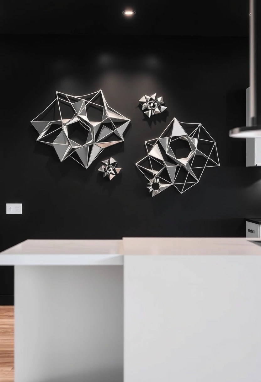 kitchen wall art ideas modern 4