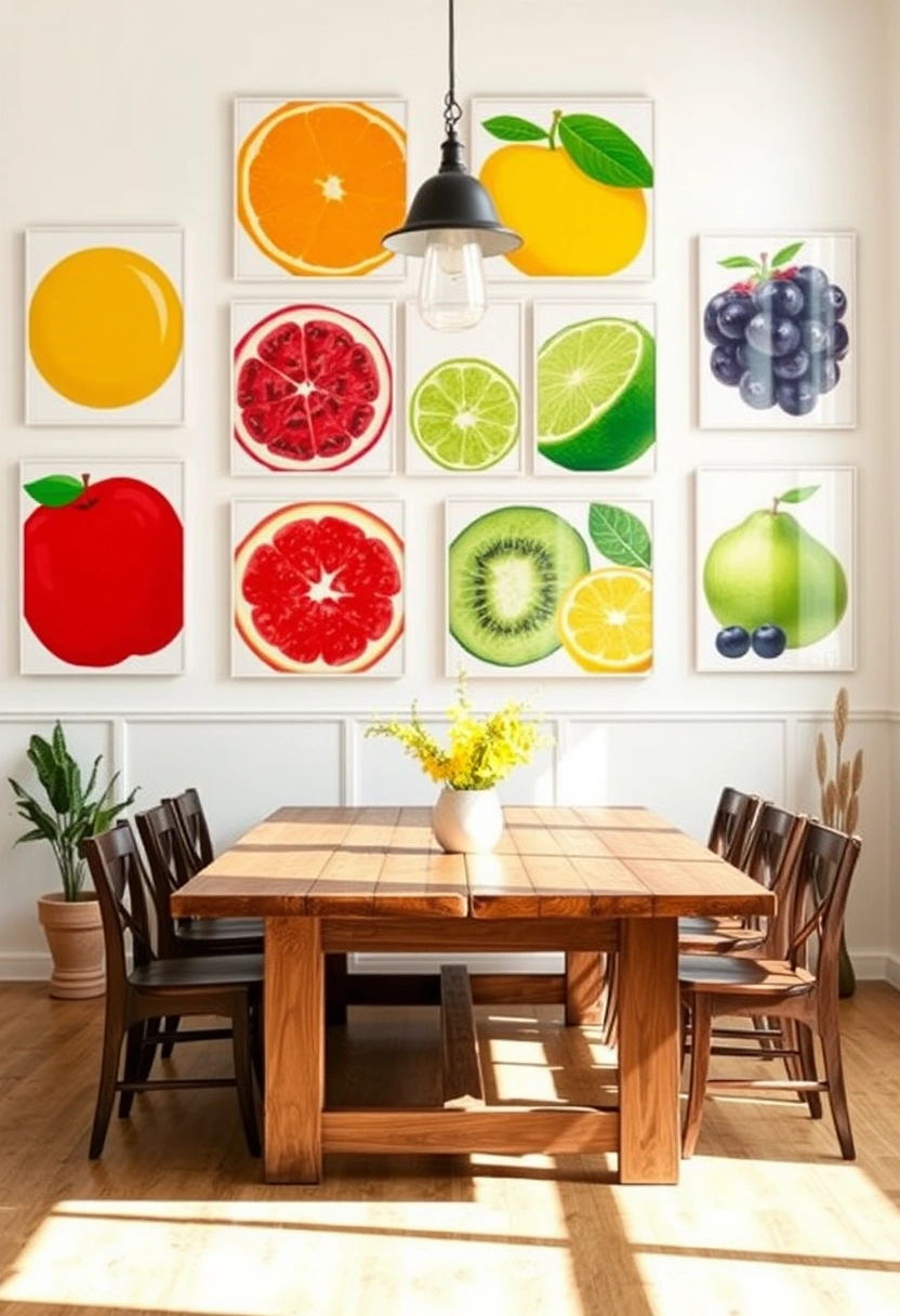 kitchen wall art ideas modern 5