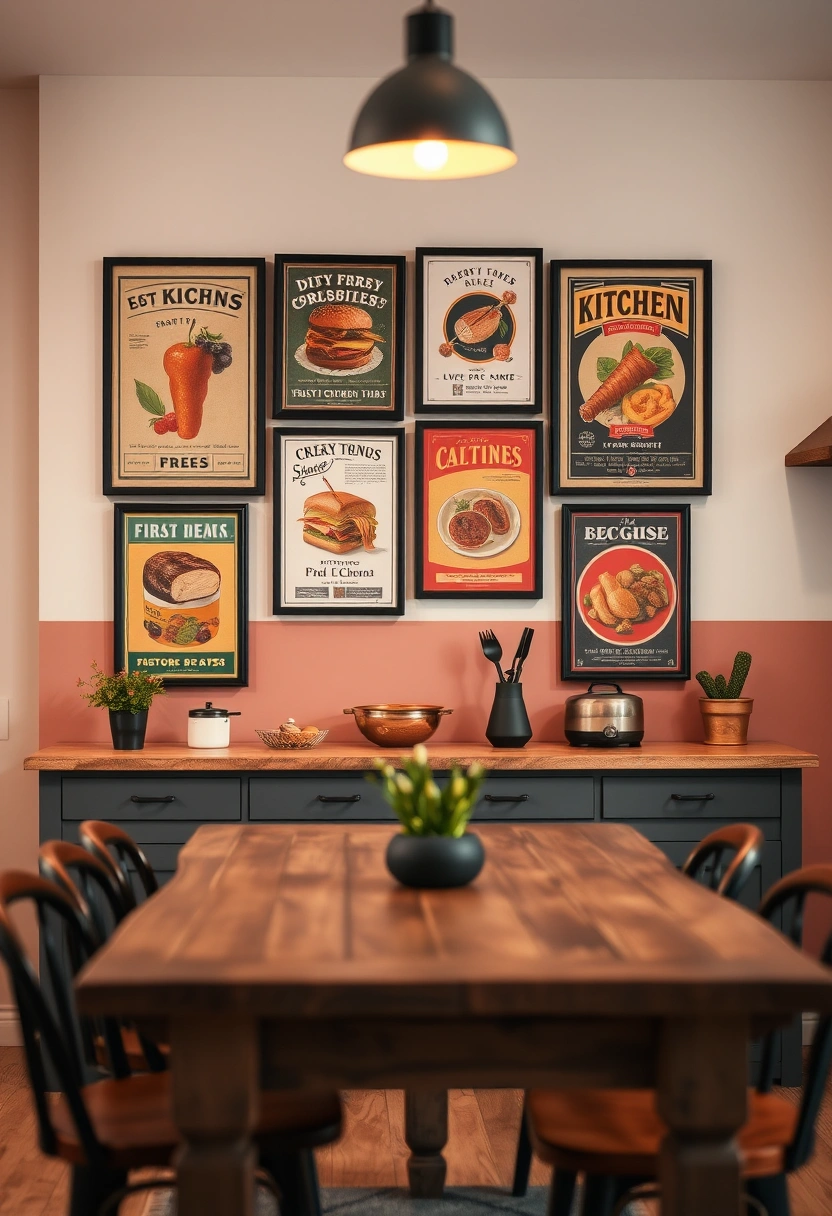 kitchen wall art ideas modern 7