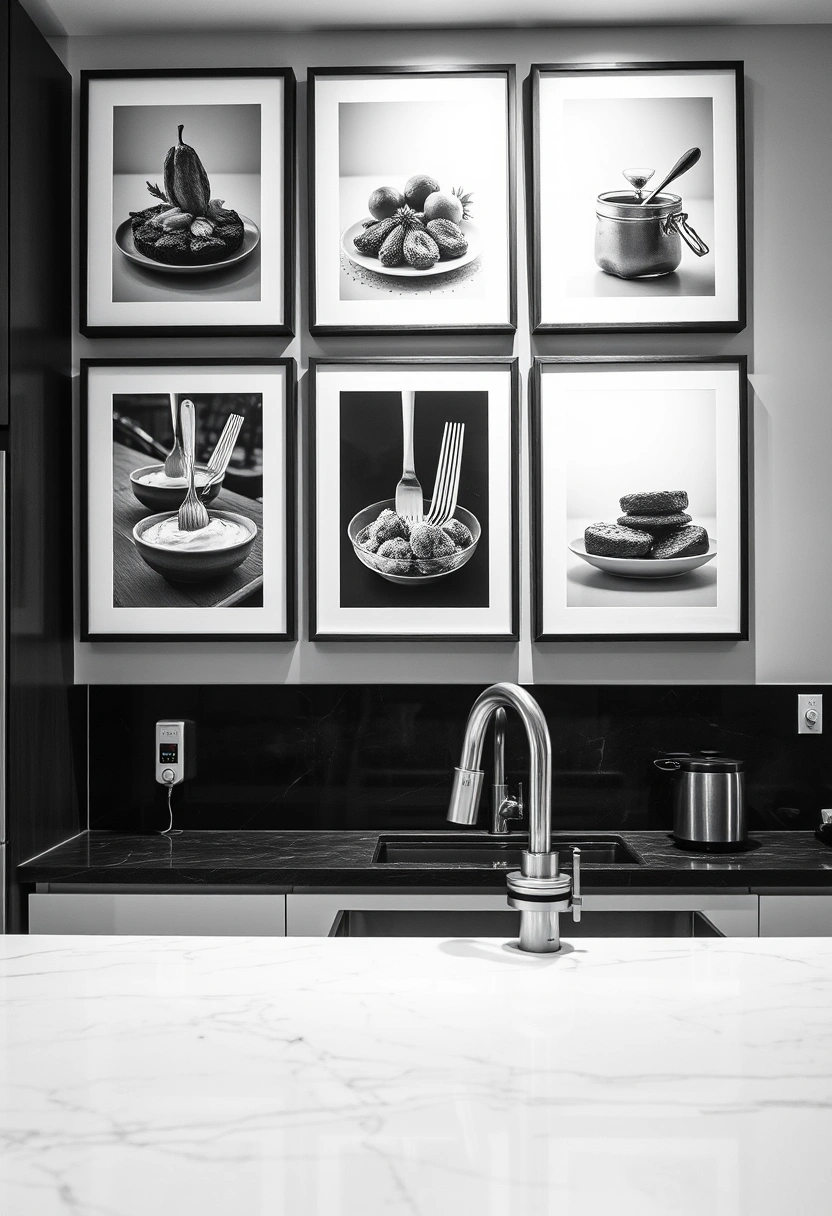 kitchen wall art ideas modern 9