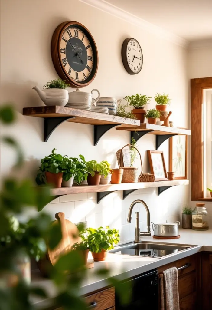 kitchen wall decor ideas farmhouse style 1