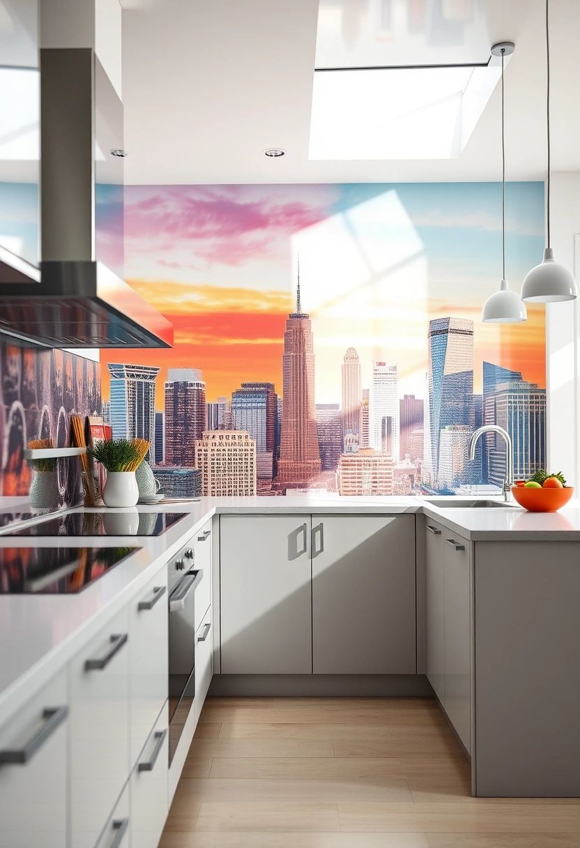 kitchen wall decor ideas modern 15