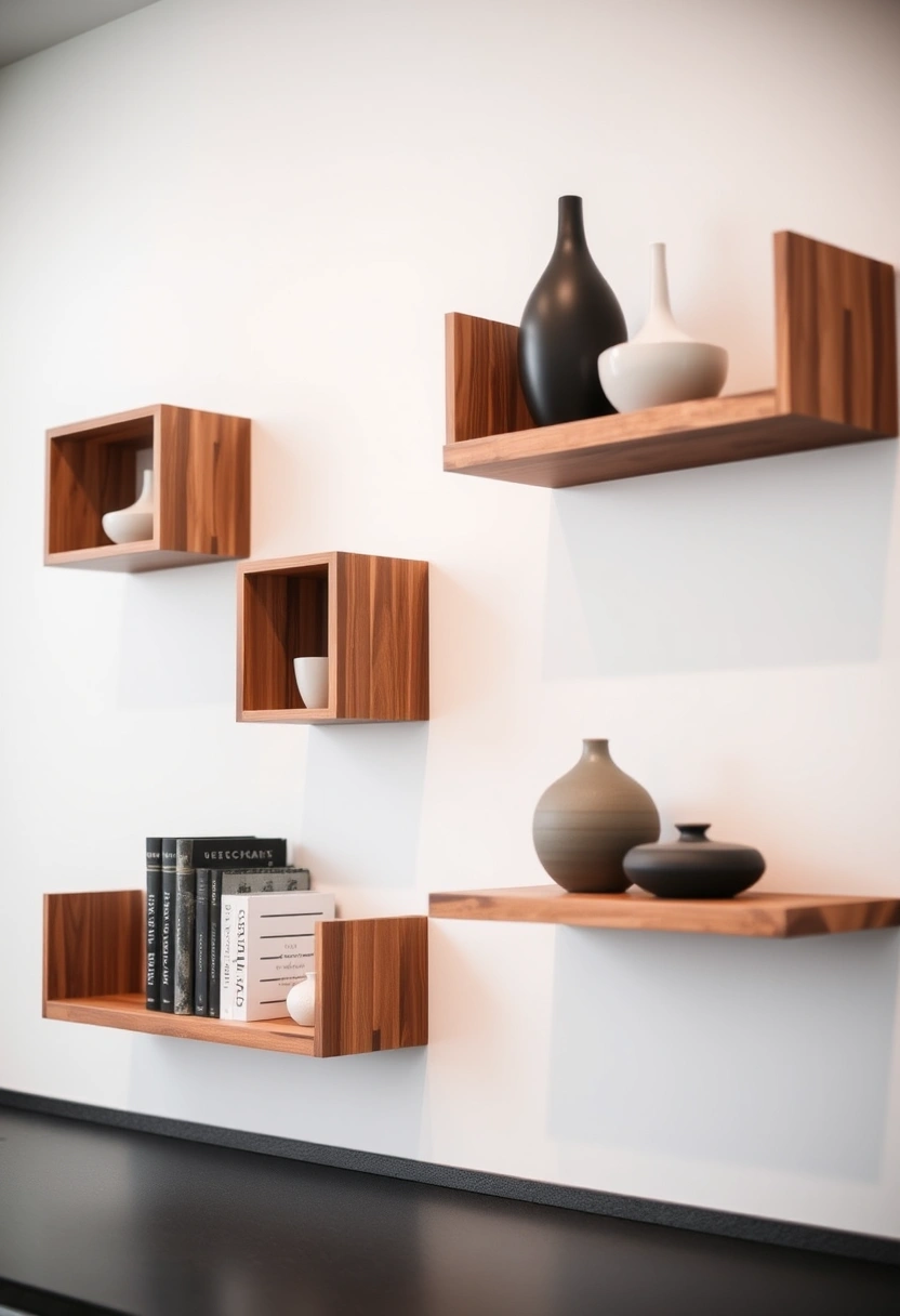 kitchen wall shelf decor ideas 2