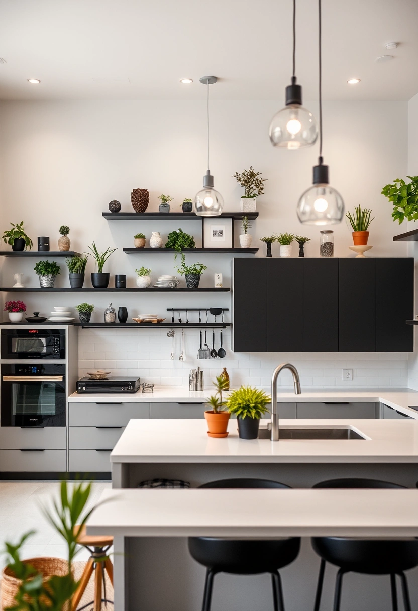 kitchen wall shelf ideas 19