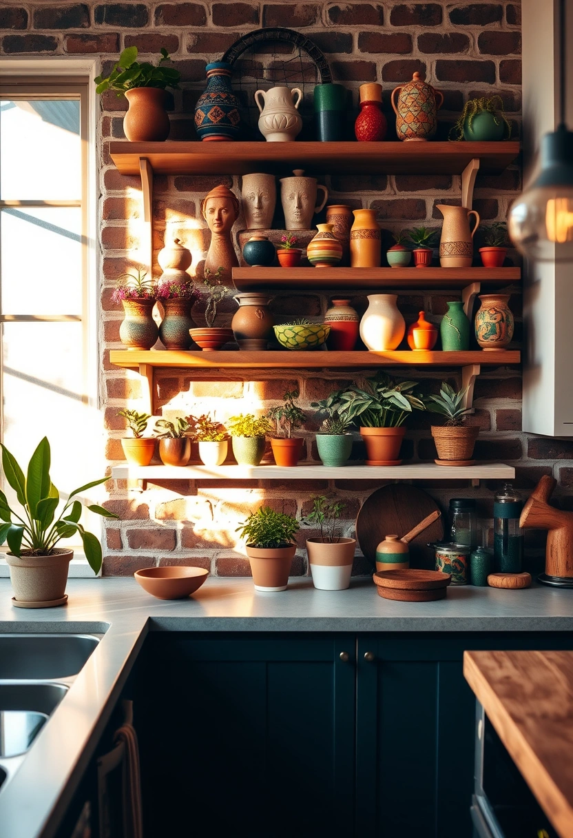 kitchen wall shelf ideas 4