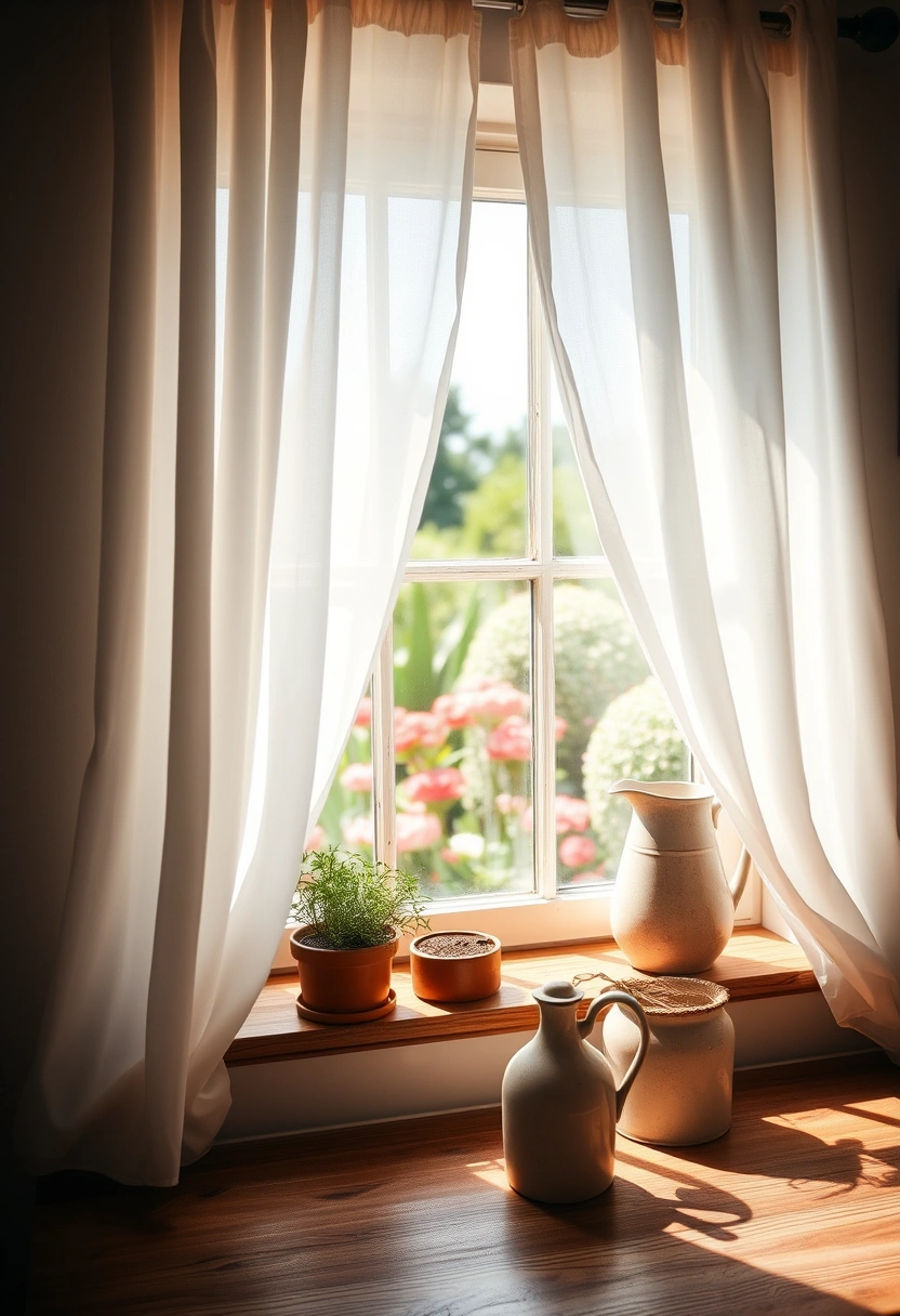kitchen window decor ideas 1