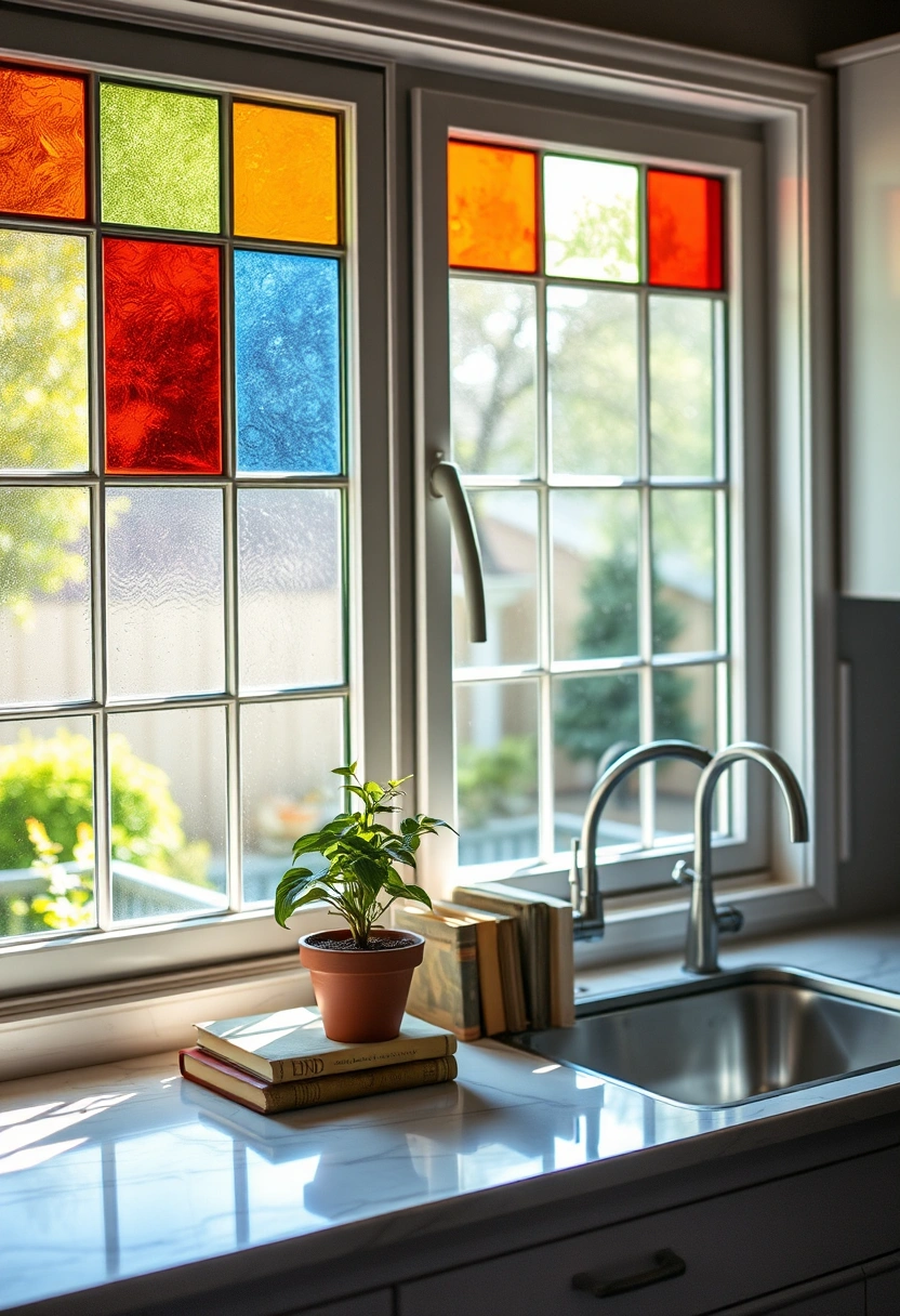 kitchen window decor ideas 8