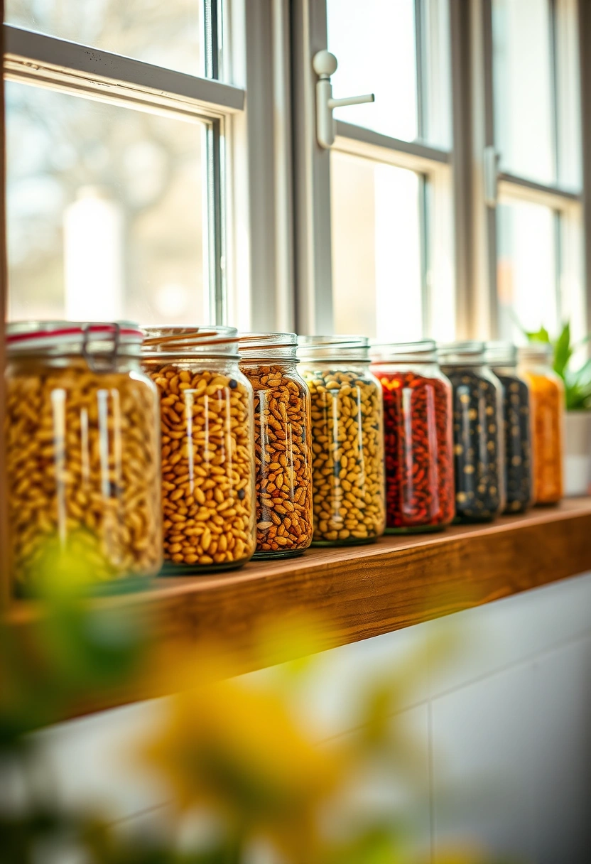 kitchen window sill ideas 17