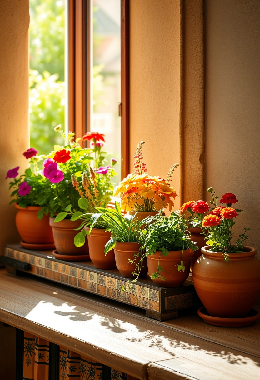 kitchen window sill ideas 9