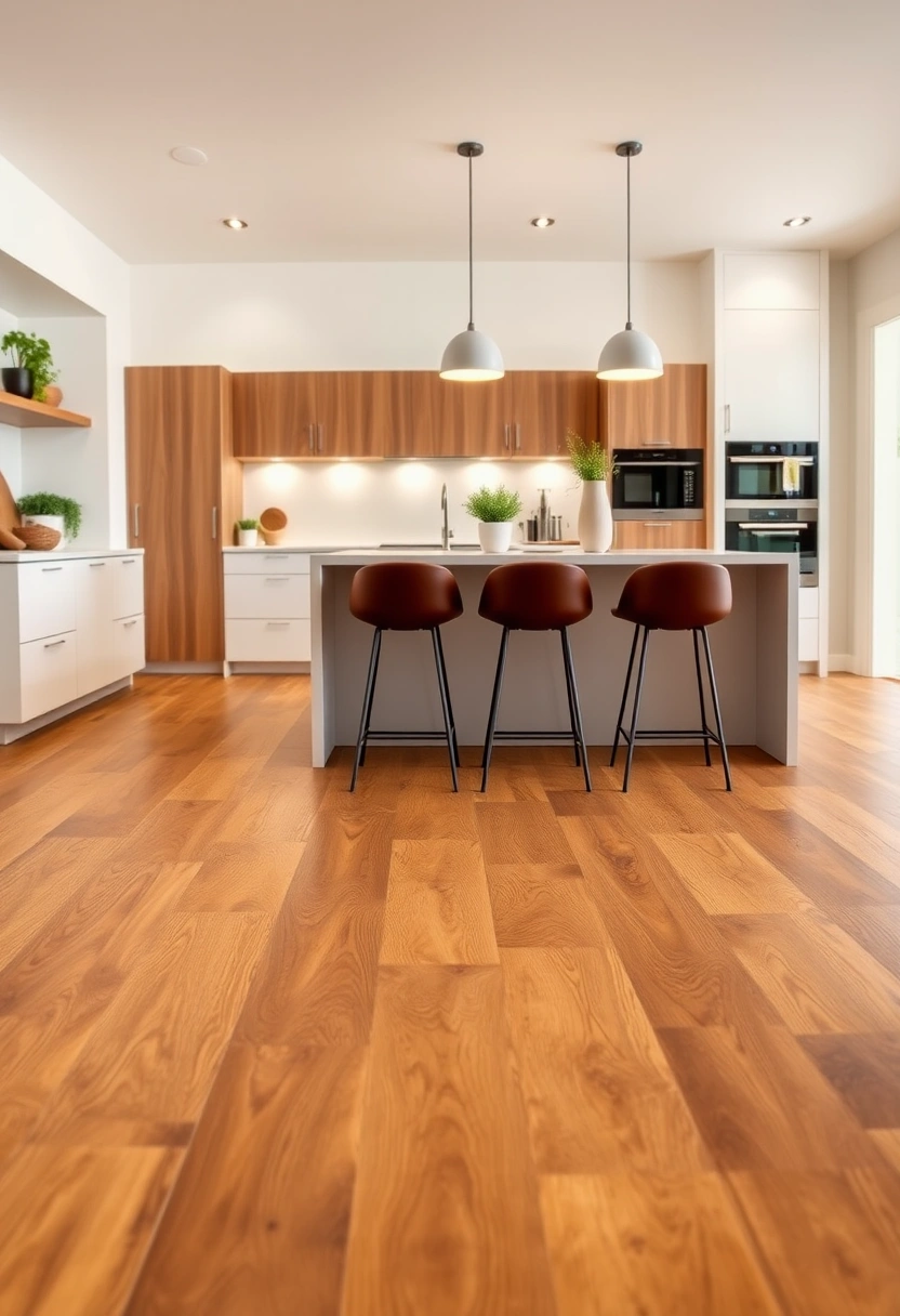 kitchen wood flooring ideas 1